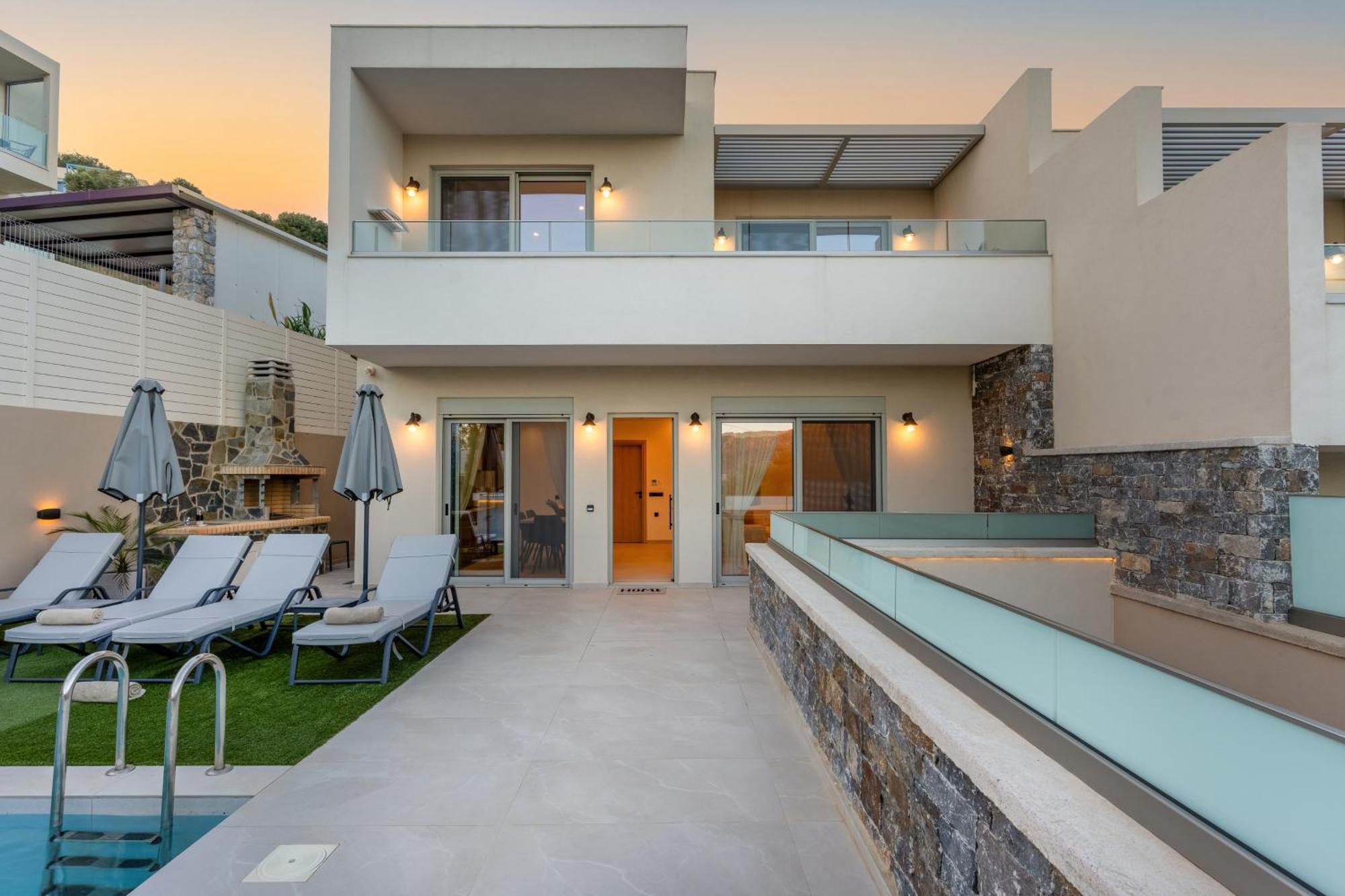 Nemesis Villas Plakias Exteriör bild