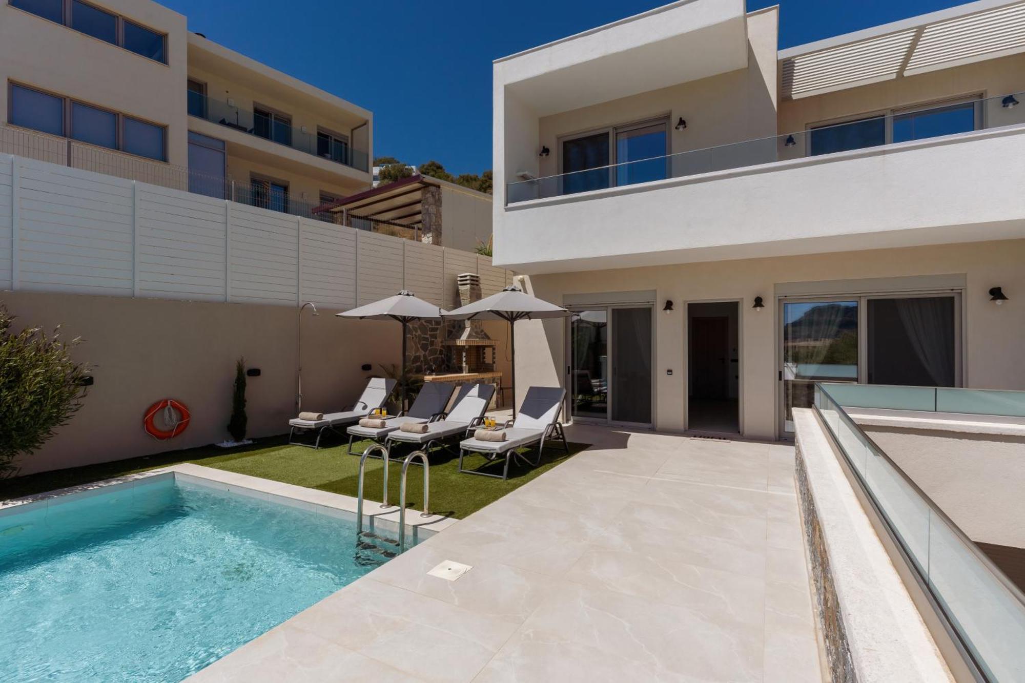 Nemesis Villas Plakias Exteriör bild