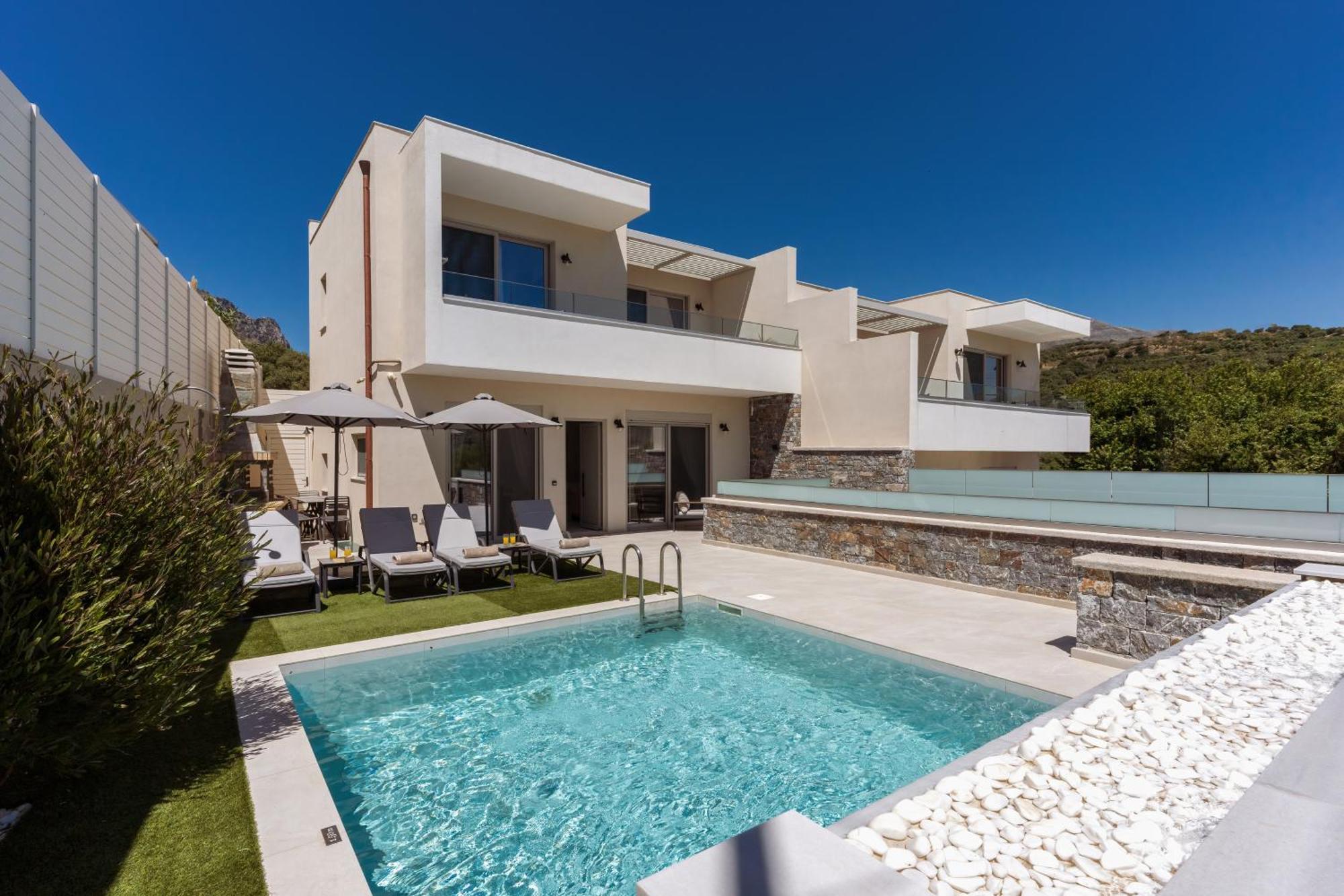 Nemesis Villas Plakias Exteriör bild