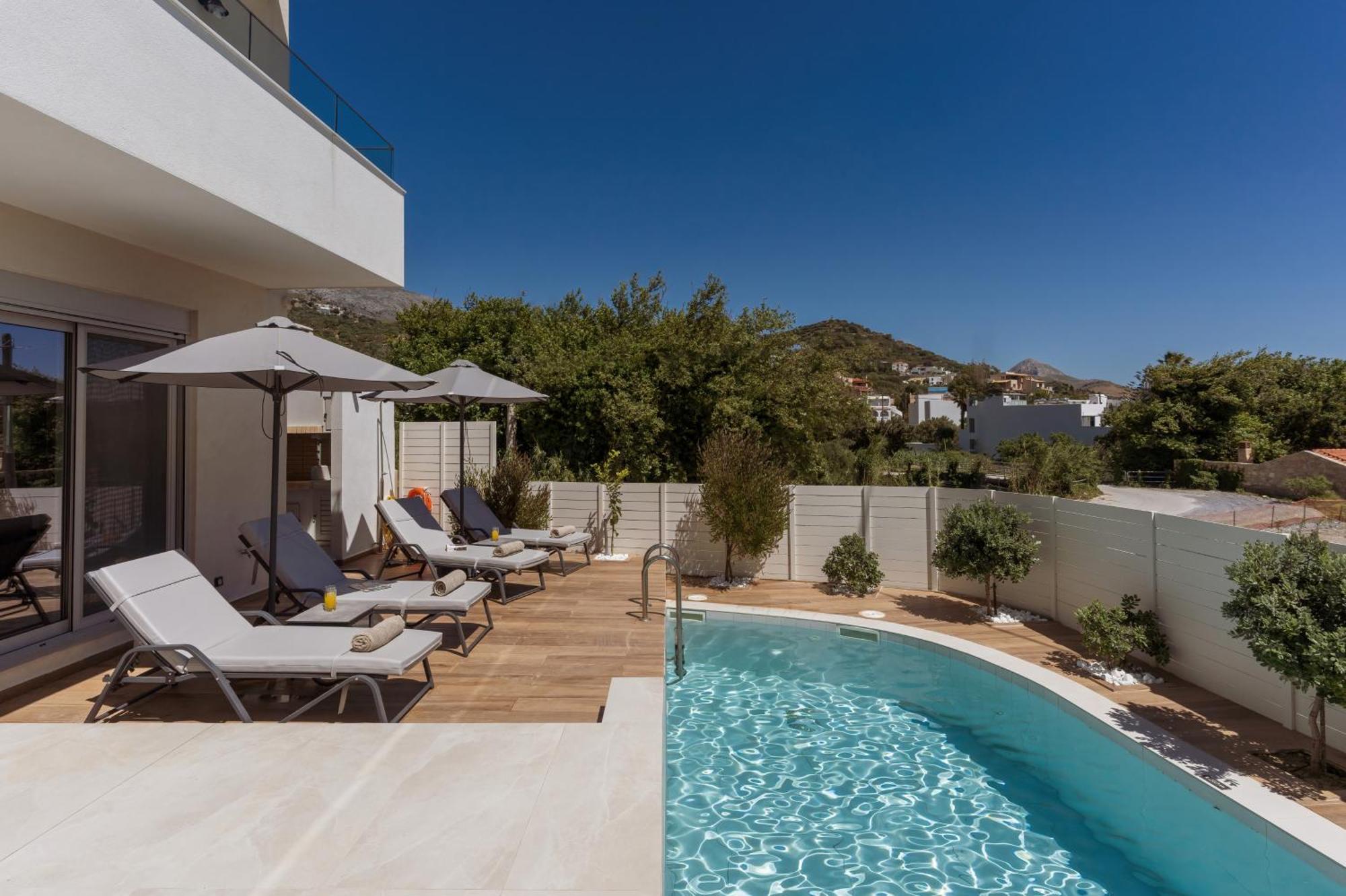 Nemesis Villas Plakias Exteriör bild