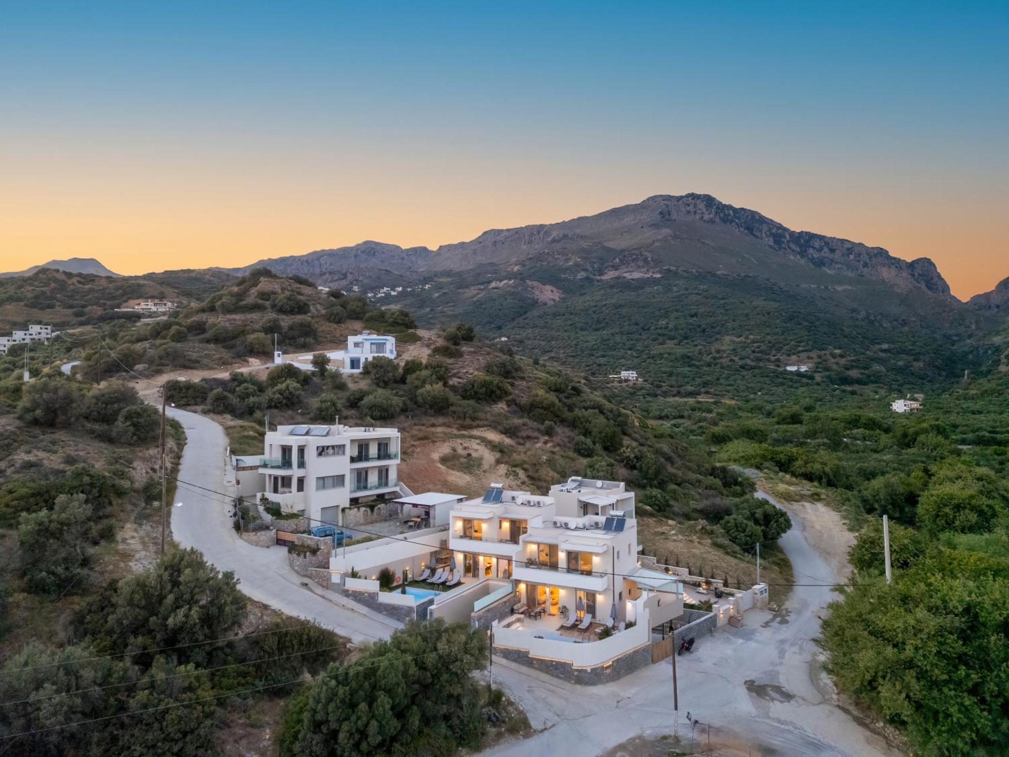 Nemesis Villas Plakias Exteriör bild